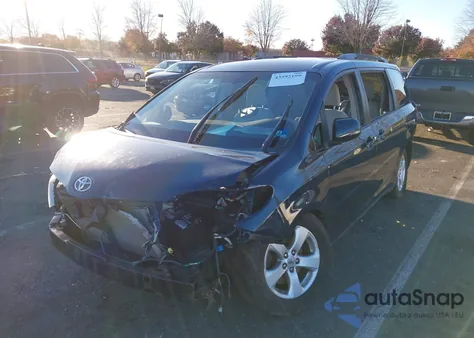 2012 Toyota Sienna Le V6 8 Passenger из США, поврежденный, VIN 5TDKK3DC7CS229883